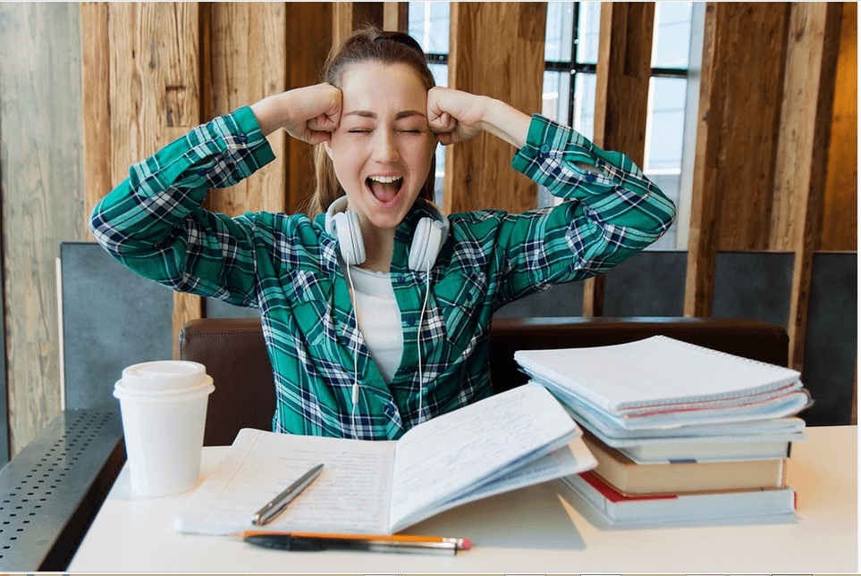 stressed by assignment